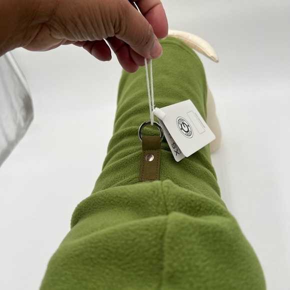 Gooby Fleece Vest Hoodie Dog Sweater - Green, Medium NWT - Picture 7 of 9